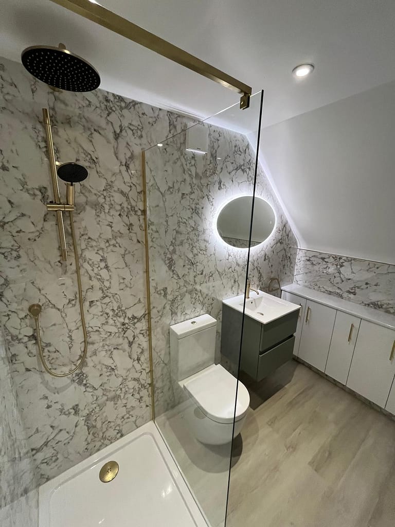Home Bathroom installation project